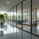 High-End Office Design with Glass Demountable Partitions