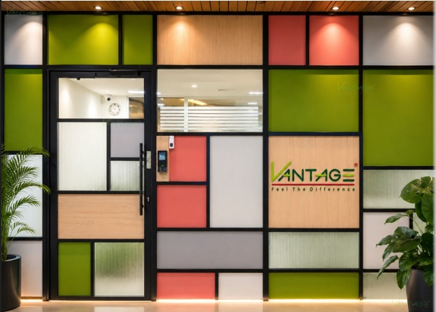 Slim Glaze Glass Partition